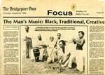 "The Man's Music: Black, Traditional, Creative," Bridgeport Post