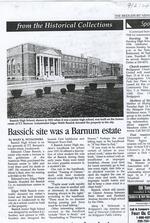 Bassick site was a Barnum estate