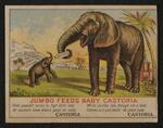 Trade card: Set of nine trade cards featuring Jumbo the Elephant