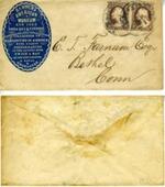 Advertising Envelope for Barnum's American Museum