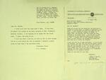 Type written copy of letter from Mark Twain to Mr. Frederick A. Duneka