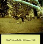 Mark Twain at Dollis Hill London