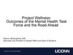 Student Life Committee: E. Daugherty Project Wellness Mental Health Task Force presentation