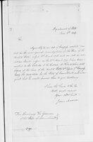Jonathan Trumbull, Jr. correspondence with federal government, 1804-1809