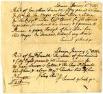 French and Indian War Collection: Transfer of Wages, 1752-1753 (Box 1 Folder 21)