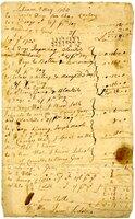 French and Indian War Collection: Accounts and receipts, 1755 (Box 2 Folder 2)