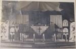 Chapel built by Salvatore and fellow servicemen; Bougainville; 1945;