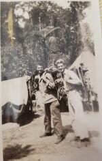 Anthony Delucia and unknown; Bougainville; 1945;