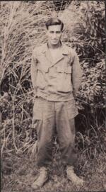 Nicholas Angelicola in Leyte, Philippines in 1944