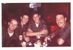 (L-R) Captain Gregg Alcott; Mark F. Boisseau; Warrant Officer Steave Karas; Lieutenant Steve Leischner