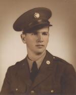 Joseph F. Borriello-Enlistment/Basic Training Portrait; Camp Croft, South Carolina; November 1942