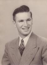 Joseph F. Borriello-Teachers College of New Britain graduation portrait; New Britain, CT; June 12, 1949