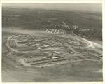 Aerial view of the US base camp at Bao Loc, RVN. 07/1968.