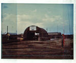 Quonset hut at the motor pool in Bao Loc, RVN. 1969. Photographed by John E. Boss Jr.