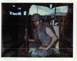 John E. Boss Jr. on guard duty in Bao Loc, RVN. 1969.
