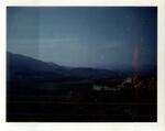 View of a Cambodian mountain range taken from Bao Loc, RVN. Mid 1969. Photographed by John E. Boss Jr.