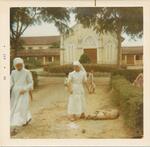 Community Service at Church; Vietnam; All unknown;  Sept. 1969;  Photograph by unknown