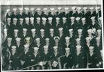 Thomas Cannavaro circled in yellow and the rest unknown. Company 51; Recruit Training Command Naval Training Center Bainbridge, MD; 1951-1953; Photographed by U.S. Navy