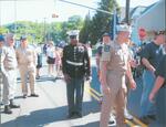 Commander of Naugatuck VFW-Stanley Bornsiewicz. Memorial Day Parade; Naugatuck, CT