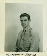 Lt. Artemus W. Ham Jr 423rd Armored F.A. B.N. Camp Gordon, GA. 1943