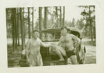 Unknown, Normand Henry Carleton after swimming Camp Gordon, Georgia 1944
