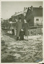 Mr. and Mrs. Jos Romersa, child Maria Theresa Romersa Luxembourg December, 1944
