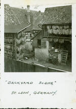 A house that Normand Henry Carleton lived in St. Leon, Germany April, 1945