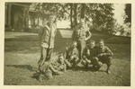 (L-R) Jagiello, St. Charles, Morris, Normand Henry Carleton, Barwin, Garland Garmisch, Germany June, 1945