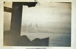 First up close view of NYC skyline on board USS Mount Vernon Somewhere in the North Atlantic on way back to USA January, 1946