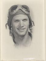 Lt. Thornton Carlough at flight training school in Newport, Arkansas, July 1943