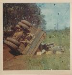 Overturned Ammo truck; Quan Loi; 08/1968