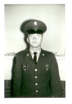 Kent Alan Carlson At Home From basic training February, 1966