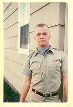 Kent Alan Carlson Home Before Going to South Vietnam September, 1966