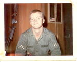 Kent Alan Carlson Guarding Barrack�s Weapons Ft. Hood Texas December, 1966