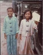 Vietnamese children; Vietnam; unknown, unknown;  1966-1967;  Photograph by unknown