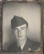 Ralph W. Chase, Jr. on his day of induction � Fort Devens, MA � November 6, 1952