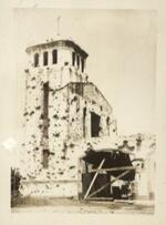 Damaged building;unknown; 1944-1946; Photograph by unknown