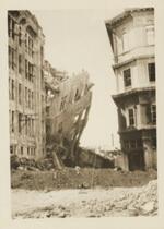 Damaged buildings ;unknown; 1944-1946; Photograph by unknown
