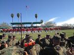 Marine Corps Drum and Bugle Corps "Commandant's Own"; Twenty-nine Palms, CA; March, 2012; Photographed by Owen Cornish