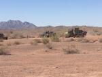 Getting the convoy ready; Baker Peaks, Yuma County, AZ; April, 2013; Photographed by Owen Cornish