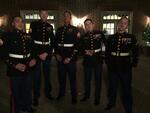 Marine Corps Ball 2015, Cpl Camargo, Sgt Owen E. Cornish, Sgt Walker, Sgt Roa, PFC Tietze-Torres; Virginia Beach, VA; November, 2015