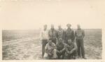 Timothy L. Curran (rear, third from left). 44th Squadron Medics. Sers, Tunisia, 05/1943.