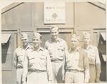 Timothy L. Curran (1st from left). Field Hospital Doctors. Algiers, Algeria, 09/1943.