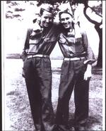 1940 � Left to Right:  Ruddy Cusson and Al Moulin