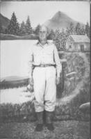 Pasquale D'Amato in his service uniform at Camp Wheeler, GA April 1943