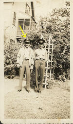 L to R: John Dillon, Norman Dillon (John�s Brother). New Haven, CT. December 1943.