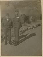 Joe Marchese and Sgt. Killian;Korea;Joe Marchese, Sgt. Killian; 1953; Photograph by Unknown