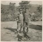 Yum Dong Han & Robert Dornfried;Korea;Yum Dong Han and Robert Dornfried; 1953; Photograph by Unknown