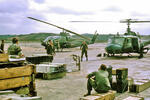 2-1 HQ; LZ Baldy, Vietnam; March, 1971; Photographed by John Henningson
