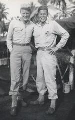 Lt. John Higgins and Sgt. George Mackie, New Guinea, 1944